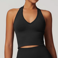 HALO Soft Sculpt Halter Top NOIR